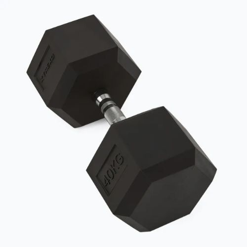 TREXO Hex 40 kg gummierte Kurzhanteln