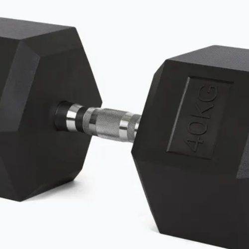 TREXO Hex 40 kg gummierte Kurzhanteln