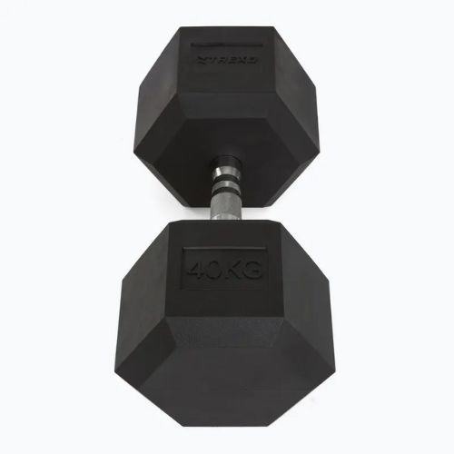 TREXO Hex 40 kg gummierte Kurzhanteln