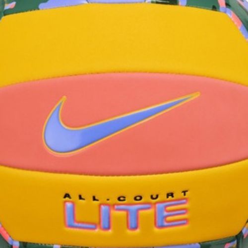 Nike All Court Lite Volleyball leicht wild mango/university gold/royal pulse Größe 5