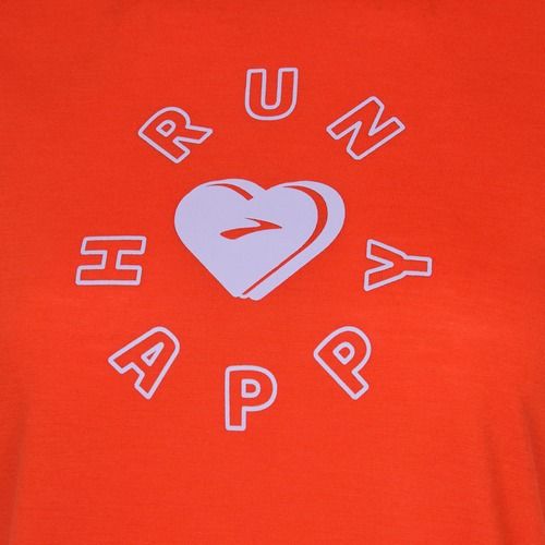 Damen Brooks Distance Graphic jamberry/love run t-shirt