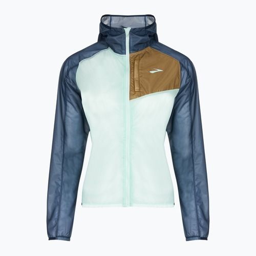 Damen Laufjacke Brooks All Altitude eisblau multi
