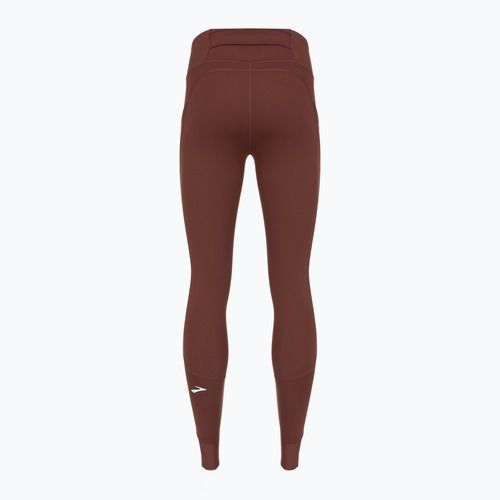 Brooks Momentum Thermal Tight Laufleggings für Frauen Rosine