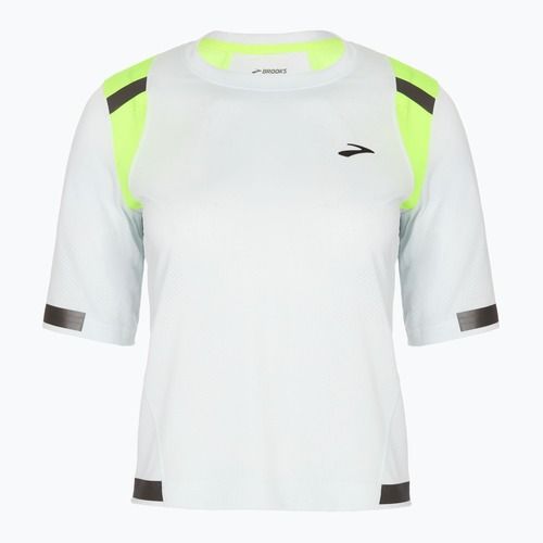 Brooks Carbonite Damen Laufshirt eisgrau/Nightlife Jacquard