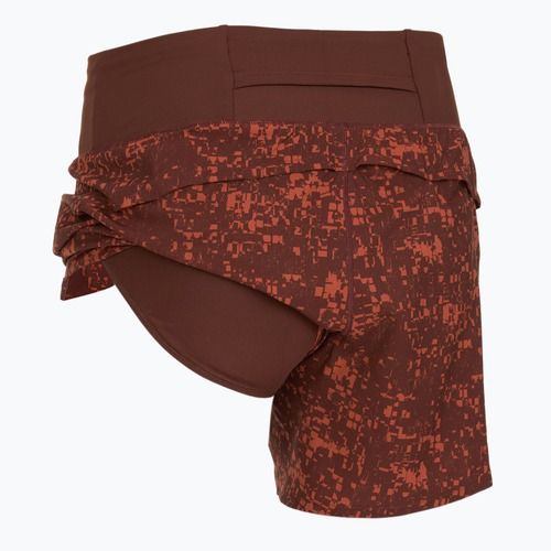 Brooks Chaser 5" Laufshorts für Frauen mit Rosinen-Glitch-Print