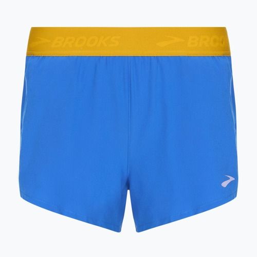 Brooks Chaser 3" Damen Laufshorts blau/goldene Stunde