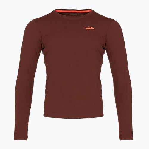 Herren Brooks Atmosphere run raisin Longsleeve