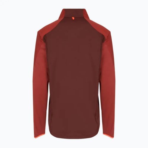 Herren Brooks Fusion Hybrid Kupfer/Rosine Laufjacke