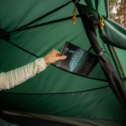 3-Personen Campingzelt KADVA Expedit 3 pro grün