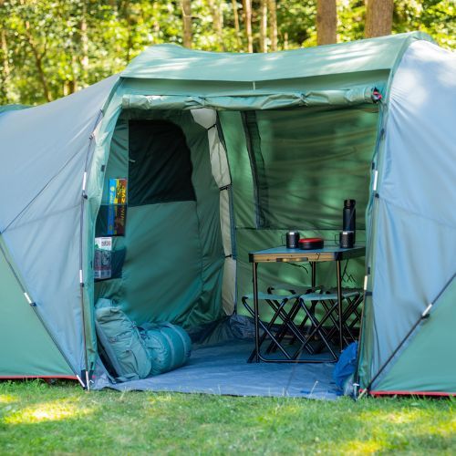 4-Personen Campingzelt KADVA Kavio 4 plus grün