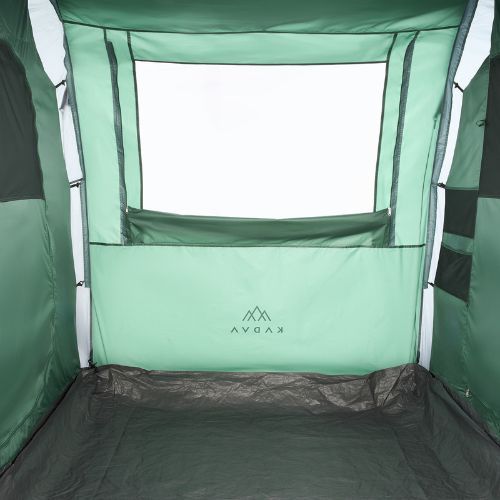 KADVA Kavio 4.2 4-Personen-Campingzelt grün