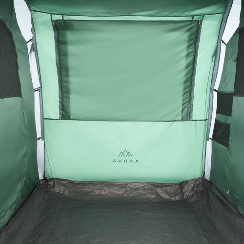KADVA Kavio 4.2 4-Personen-Campingzelt grün