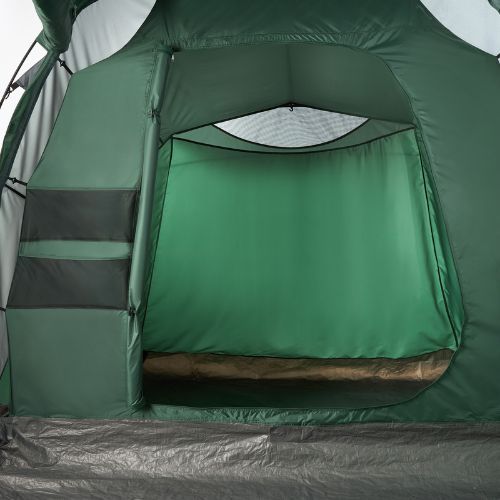 KADVA Kavio 4.2 4-Personen-Campingzelt grün