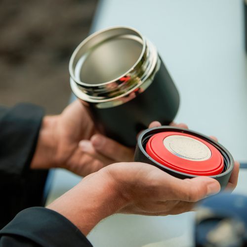 Isolierter Essensbehälter KADVA Eater 600 ml schwarz