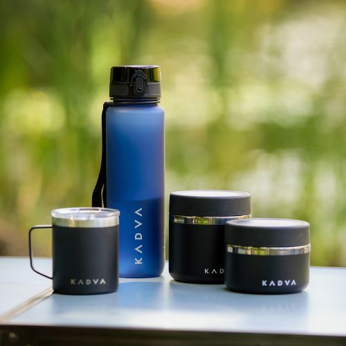 KADVA Eater isolierter Lunch-Behälter 350ml schwarz