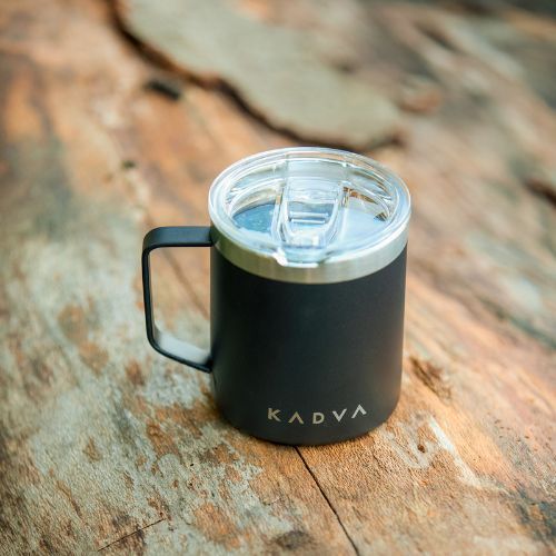 KADVA Sipper 290 ml Thermobecher schwarz