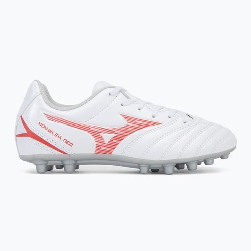 Kinder-Fußballschuhe Mizuno Monarcida Neo III Select AG weiß/radiant rot