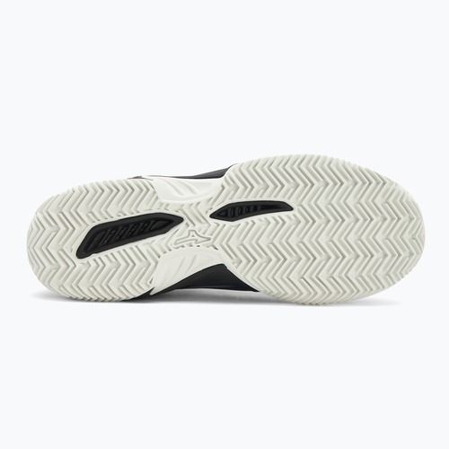 Mizuno Break Shot 5 CC Tennisschuhe Odyssey Grau/Weiß/Blau Granit