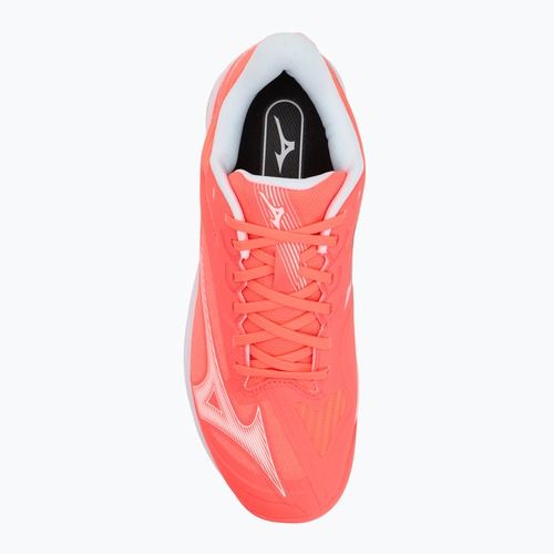 Damen Tennisschuhe Mizuno Wave Exceed Court CC W calypso koralle/weiß/kaum rosa