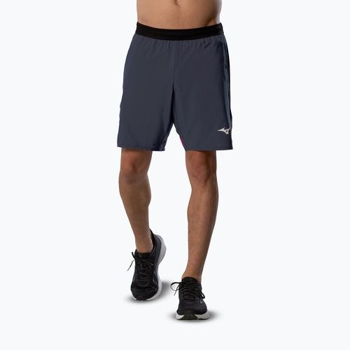 Männer Mizuno Daybreakers 8 In Amplify Shorts Odyssee grau