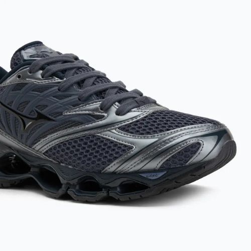 Herrenschuhe Mizuno Wave Prophecy LS Odyssey grau/schwarz/metallic grau