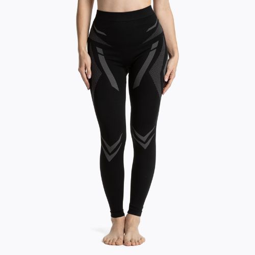 Damen Thermo-Unterwäsche-Set KADVA ALPINESTEP COOLMAX THERMAL PRO DRY nahtlos schwarz
