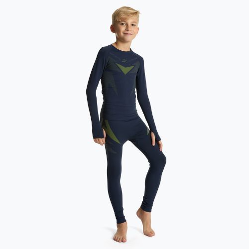 Kinder-Thermounterwäsche-Set KADVA ALPINESTEP THERMO LIGHT PLUS nahtlos in Marineblau