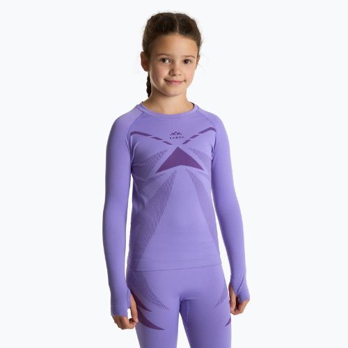 Kinder-Thermounterwäsche-Set KADVA ALPINESTEP THERMO LIGHT PLUS nahtlos lila