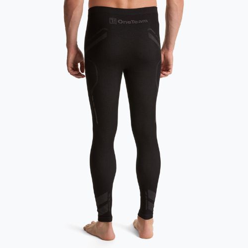 Thermoaktive Herrenhose OneTeam ACHILL BAMBOO THERMO LIGHT PLUS schwarz
