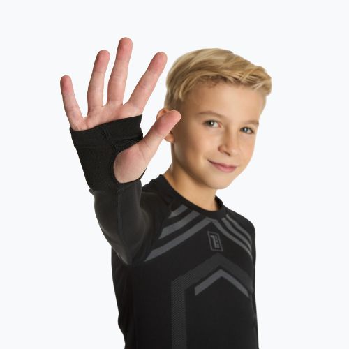 Kinder-Thermowäsche-Set OneTeam ACHILL II THERMO LIGHT PLUS schwarz