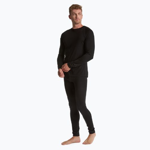 Herren-Thermohose WOOLCANO 100% Merion PANT0539 schwarz