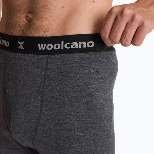 Herren-Thermohose WOOLCANO 100% Merion PANT0539 grau