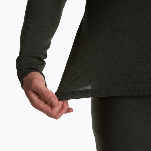 Herren Thermo-Unterwäsche-Set WOOLCANO Merino 100% SET0540 grün
