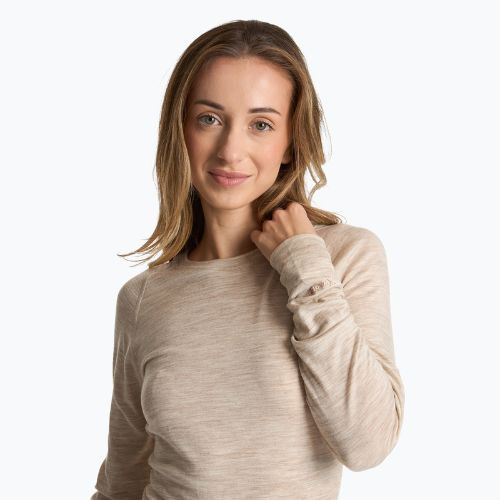 Damen Thermo-Unterwäsche-Set WOOLCANO Merino 100% SET0543 beige