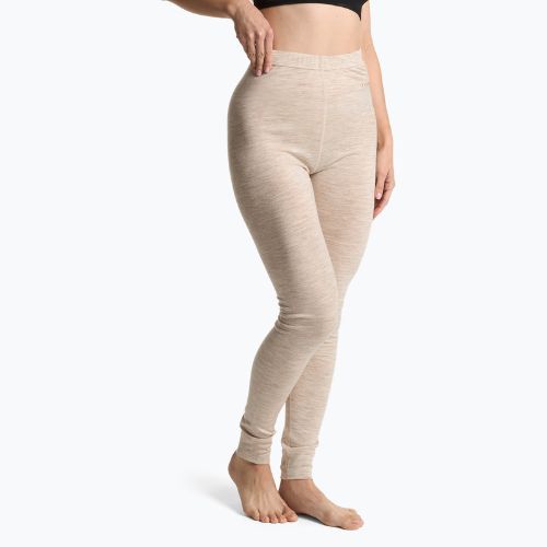 Damen Thermo-Unterwäsche-Set WOOLCANO Merino 100% SET0543 beige