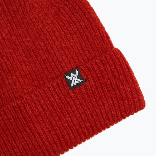 Mütze WOOLCANO MERINO 100% HAT0440 bordeaux