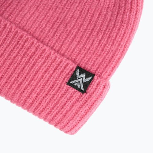 Wintermütze WOOLCANO Merino 100% HAT0440 rosa