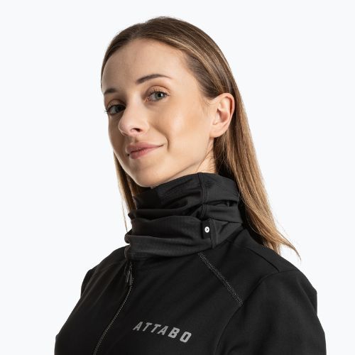 Fahrrad-Multifunktionstuch ATTABO LOREEF MULTIFUNCTIONAL BAND gefüttert black