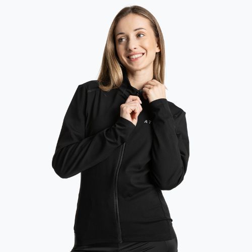 Damen Fahrrad-Sweatshirt ATTABO FLEERO REF gefüttert black