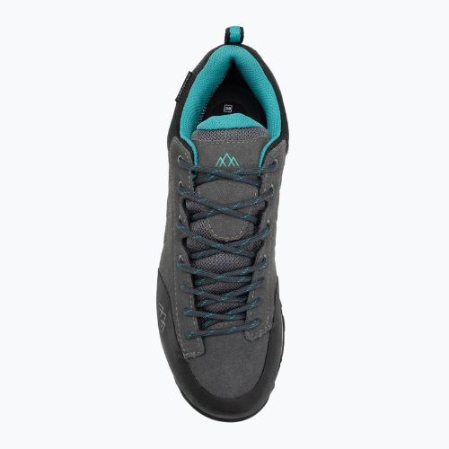 Damen-Trekkingstiefel KADVA Stride Low WaterProof grau