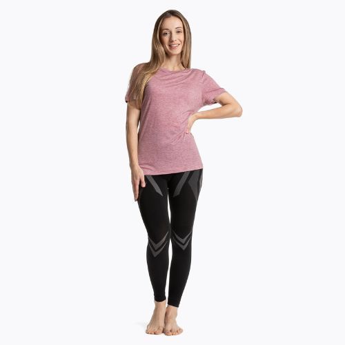 Damen Funktionsshirt WOOLCANO Merino TEE0547 lila