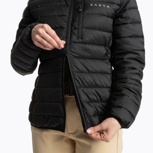 Damen gefütterte Jacke KADVA Canyon schwarz