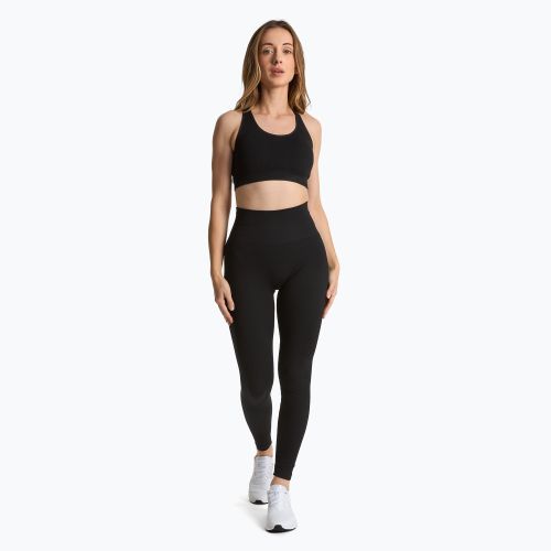 XTREXO Damen Leggings Lexi Up Nahtlose Leggings schwarz