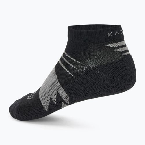KADVA Stride Coolmax Low Cut Socken 2 Paar schwarz