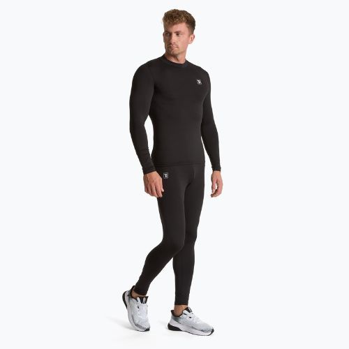OneTeam GOAL DRY PLUS BOTTOM Thermohose schwarz