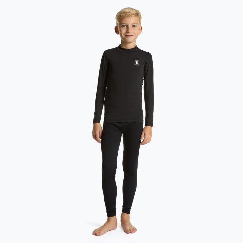 OneTeam GOAL DRY PLUS Kinder Thermo-Langarmshirt schwarz