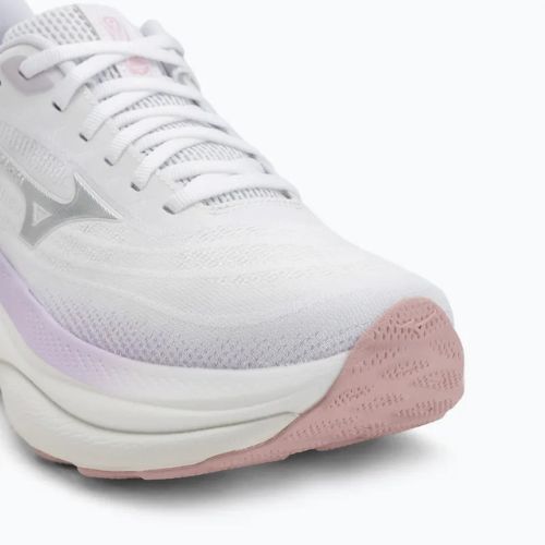 Damen Laufschuhe Mizuno Wave Sky 9 weiß/silber/orchid petal