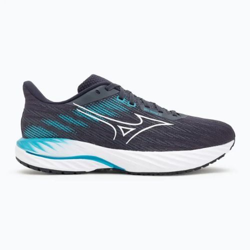 Herren Laufschuhe Mizuno Wave Inspire 21 odyssey grau/weiß/capri breez