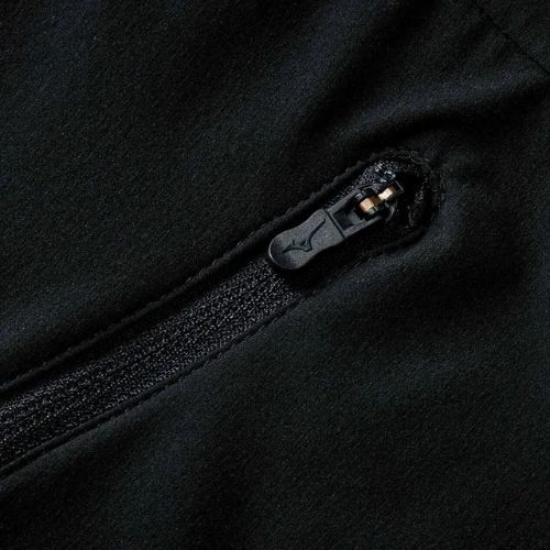 Damen Laufjacke Mizuno Active Alpha Hodded schwarz