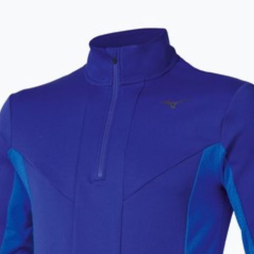 Herren-Langarmshirt Mizuno Active Warm Half Zip sodalite blau